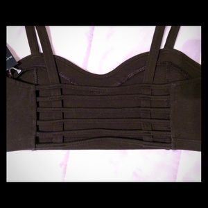 Brandy Melville black crop top